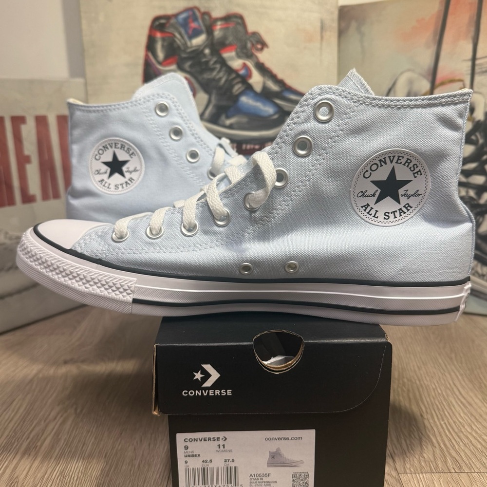 New Converse Chuck Taylor All Star High Top Sneaker Blue Supermoon Men 8,9,11,12 - Picture 4 of 9